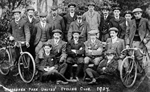 Group photo, Worcester Park United Cycling Club 1907 Group photo, Worcester Park United Cycling Club 1907