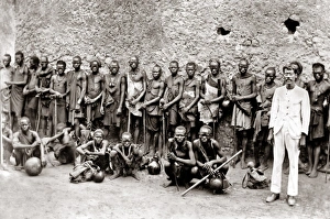 Group of Porters, Madagascar, circa 1890s Group of Porters, Madagascar, circa 1890s