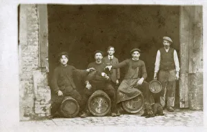 Man Drinking Wine