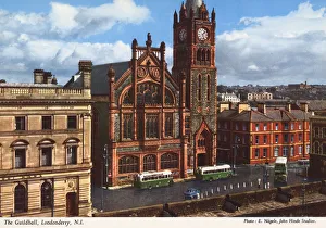 The Guildhall, Londonderry, Northern Ireland The Guildhall, Londonderry, Northern Ireland