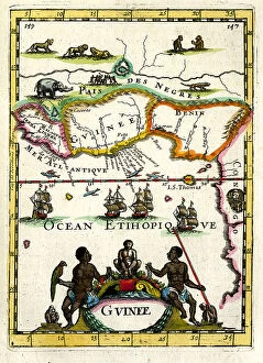 Maps Collection: Guinea, Benin and Sierra Leone