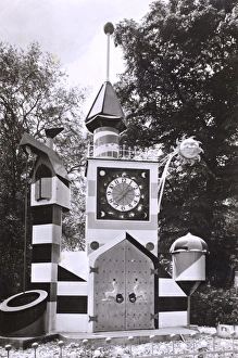 Guinness Clock at Battersea Festival Pleasure Garden Guinness Clock at Battersea Festival Pleasure Garden