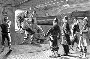Gun-Drill on Board the Turkish Ironclad Messoudieh, 1876 Gun-Drill on Board the Turkish Ironclad Messoudieh, 1876