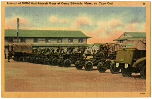Guns at Camp Edwards, Cape Cod, Massachusetts, USA Guns at Camp Edwards, Cape Cod, Massachusetts, USA