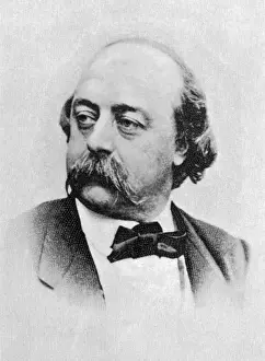 Prints of GUSTAVE FLAUBERT French writer F Prints: Gustave Flaubert Print
