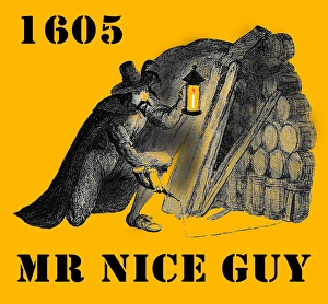 Guy Fawkes - T-shirt / poster print design Guy Fawkes - T-shirt / poster print design