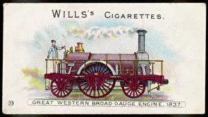 Gloucester Gallery: Gwr Broad Gauge Loco