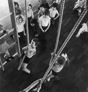Danesfield County Primary School Gym Class Print