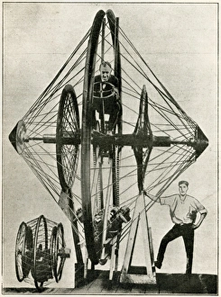Gyroscopic Wheel Unicycle of E J Christie Gyroscopic Wheel Unicycle of E J Christie