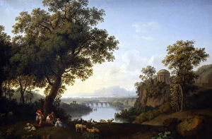 Rivers Gallery: Hackert, Jacob Philipp (1737-1807). German painter. Landscap