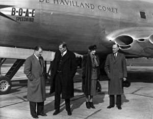 Halford, Lord and Lady Trenchard and de Havilland Halford, Lord and Lady Trenchard and de Havilland