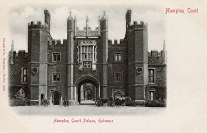 Hampton Court Palace Gallery: Hampton Court Palace - Main Entrance, London