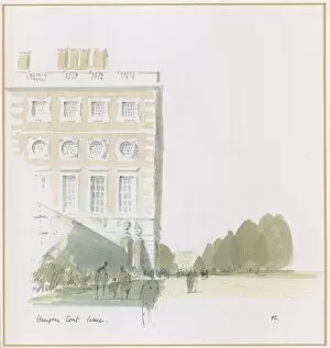 Hampton Court Palace Gallery: Hampton Court Palace, by Sir Hugh Maxwell Casson
