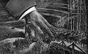 The Hand of Militarism in Europe, WW1 outbreak The Hand of Militarism in Europe, WW1 outbreak