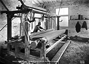 Handloom Weaving, Walpole Bros. Waringstown Handloom Weaving, Walpole Bros. Waringstown