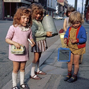 Childhood Gallery: Hands Full. Southbank Middlesbrough 1970s