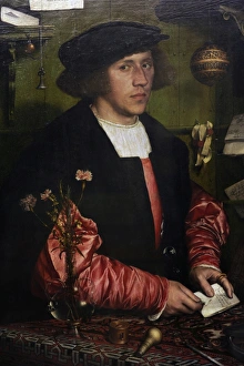 Hans Holbein the Younger Gallery: Hans Holbein the Younger (c. 1497-1543). Portrait of the Mer