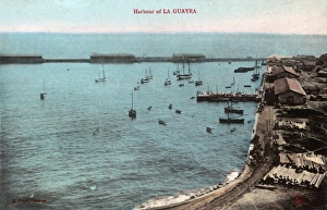 Harbour at La Guaira, Venezuela, Central America Harbour at La Guaira, Venezuela, Central America