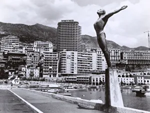 Harbour scene at Monte Carlo, Monaco Harbour scene at Monte Carlo, Monaco