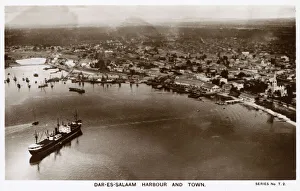 Harbour and Town - Dar es Salaam - Tanzania Harbour and Town - Dar es Salaam - Tanzania