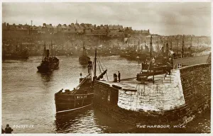 Wick Gallery: The harbour at Wick, Scotland