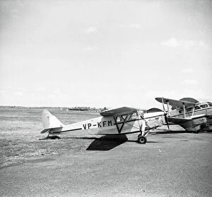 De Havilland Leopard Moth VP-KFM Caspair Nairobi West 1955