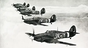 Hawker Hurricane IIc single-seat Fighter Aircraft, WW2 Hawker Hurricane IIc single-seat Fighter Aircraft, WW2