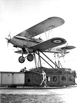 Leuchars Gallery: Hawker Nimrod II K3654 about to be launched