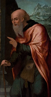 Head of a Saint : possibly a Fragment of a Nativity Head of a Saint : possibly a Fragment of a Nativity