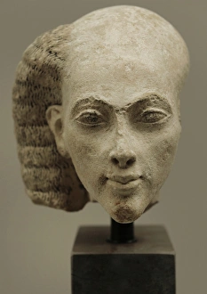 Head from a statuette of a princess. Egypt Head from a statuette of a princess. Egypt