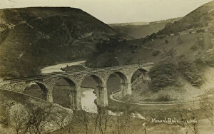 Derby Gallery: Headstone Railway Viaduct - (Built by the Derby to Manchester Railway), Monsal Dale
