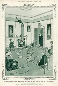 Machinery Collection: Heath Robinson Drawing Room 2 of 4