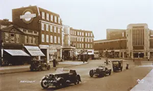 London Transport History Prints: Hendon Central
