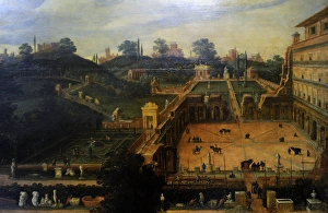 Sculptures Gallery: Hendrick Van Cleve (1525-1590 / 1595). The sculpture garden