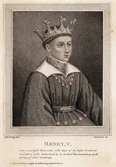 Tudor Era Portraits Prints: Henry V (Young)