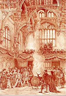 Henry VIII, Yule Log, Christmas at Hampton Court Henry VIII, Yule Log, Christmas at Hampton Court