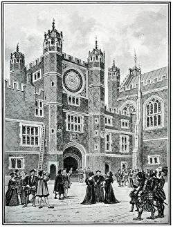 Henry VIII's New Clock, Hampton Court, 1540 Henry VIII's New Clock, Hampton Court Henry VIII's New Clock, Hampton Court, 1540 Henry VIII's New Clock, Hampton Court