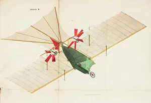 Patent Gallery: Hensons Aerial Steam Carriage