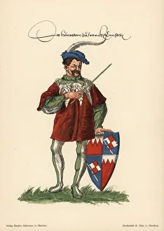 Herald of Franconia, Herold der frankische Herald of Franconia, Herold der frankische