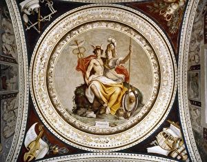 Hermathena. Fresco. Italy Hermathena. Fresco. Italy