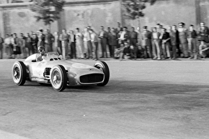 Herrmann in Mercedes, Pedralbes, Spain Herrmann in Mercedes, Pedralbes, Spain