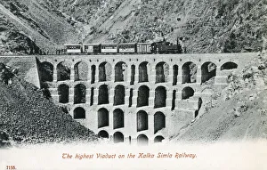Highest Viaduct on the Kalka-Shimla Railway Highest Viaduct on the Kalka-Shimla Railway