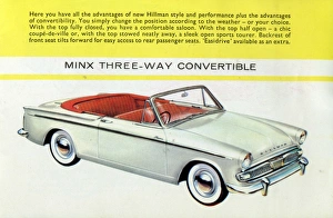 Seats Gallery: A Hillman Minx Three-way Convertible