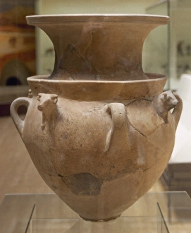 Hittite art. Second half of the second millennium. Vessel Hittite art. Second half of the second millennium. Vessel