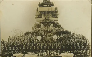 HMS Benbow - Iron Duke Class Battleship with Crew HMS Benbow - Iron Duke Class Battleship with Crew