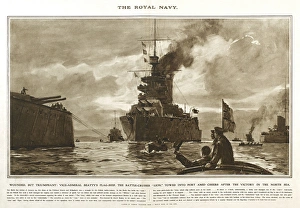 HMS Lion of the Royal Navy in Great War Deeds, WW1 HMS Lion of the Royal Navy in Great War Deeds, WW1