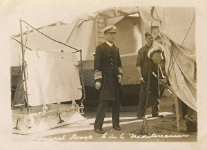 HMS Marlborough - Admiral Brock - Commander-in-Chief HMS Marlborough - Admiral Brock - Commander-in-Chief