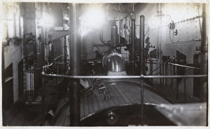 HMS Marlborough - Part of the Central engine room HMS Marlborough - Part of the Central engine room