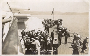 HMS Marlborough - A Sunday forenoon at Canakkale HMS Marlborough - A Sunday forenoon at Canakkale