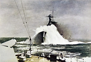 HMS Royal Oak viewed from HMS Queen Elizabeth, 1935 HMS Royal Oak viewed from HMS Queen Elizabeth, 1935